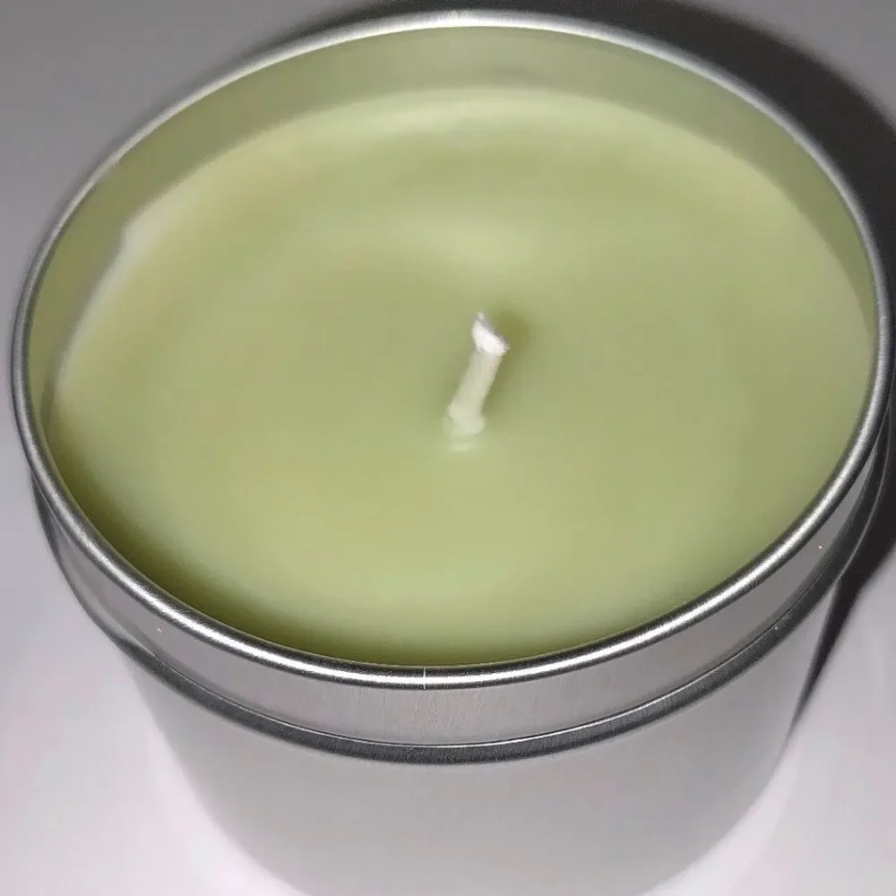 Handcrafted Fresh Lemon breeze candle 3oz